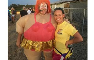 Jaycees President Erin Wiseman at Cole County Fair